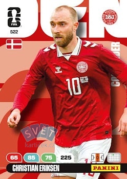 Christian Eriksen Denmark Panini FIFA World Cup 2026 Adrenalyn XL Contenders #522